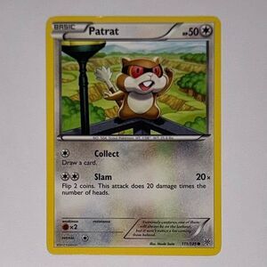 POKEMON CARD: Patrat #111/135 (Pokemon Plasma Storm)